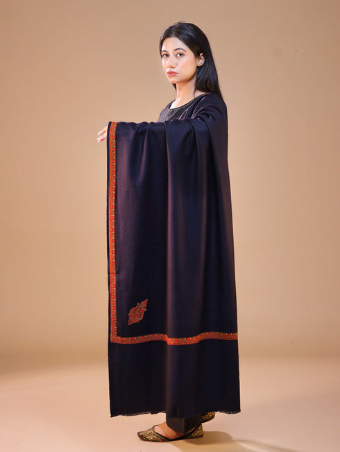 Women's Hand Embroidery Wool Shawl